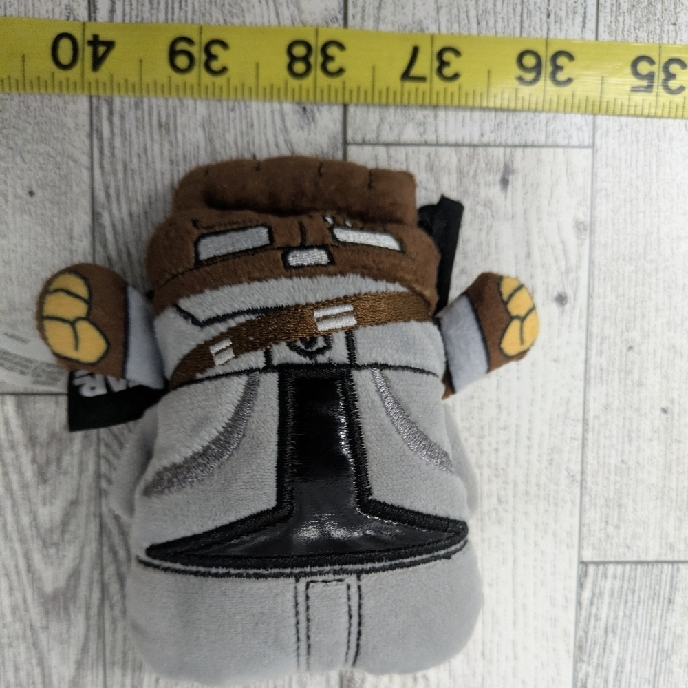 Mattel Black and Gray Plush Toy